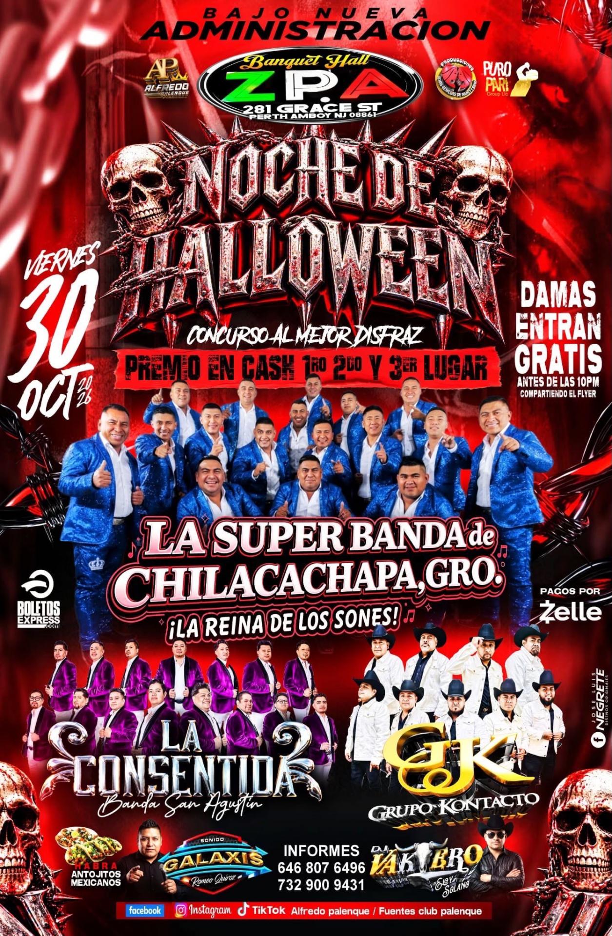 Buy tickets for NOCHE DE HALLOWEEN NOCHE DE HALLOWEEN