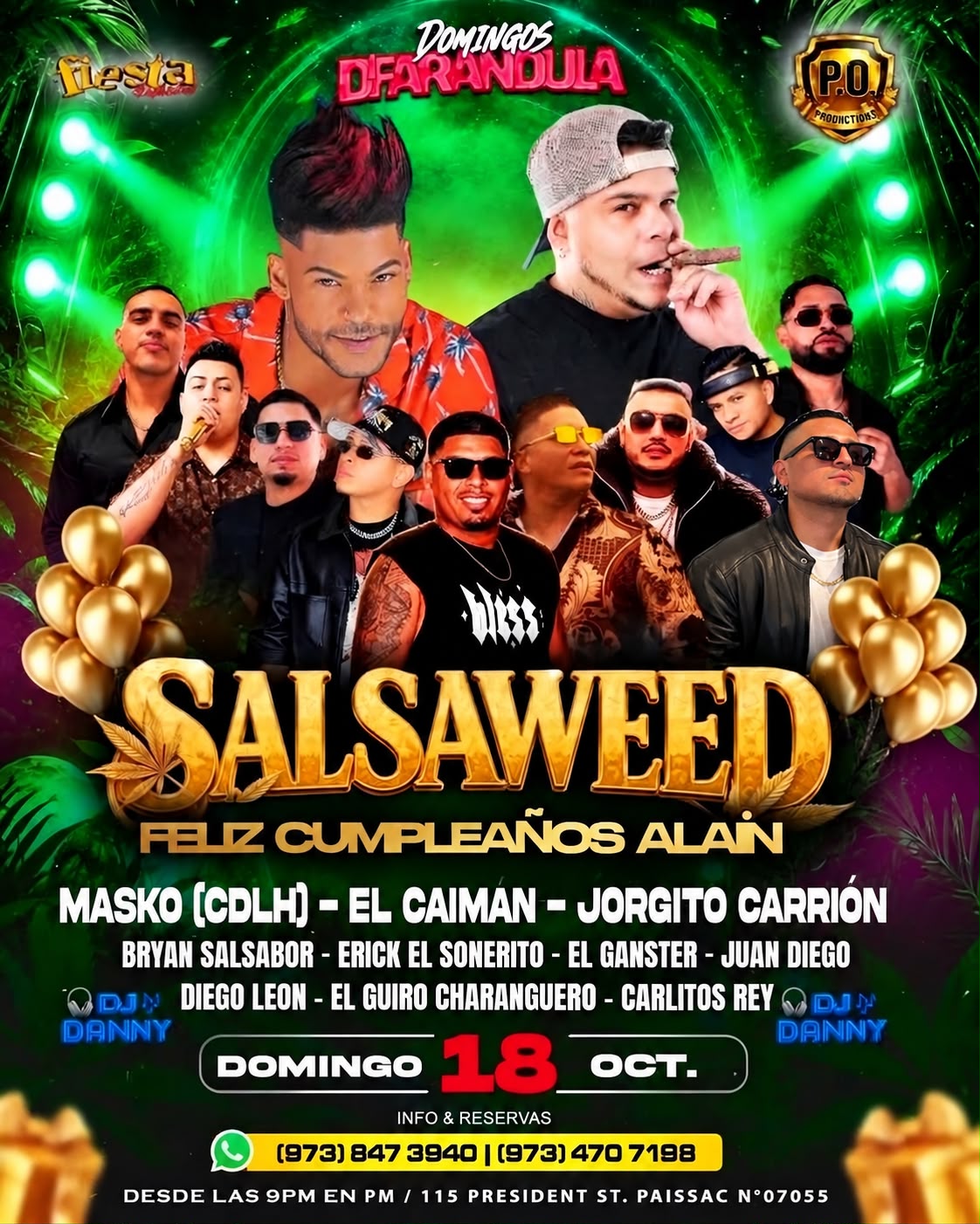 SALSAWEED - FELIZ CUMPLEAÑOS ALAN