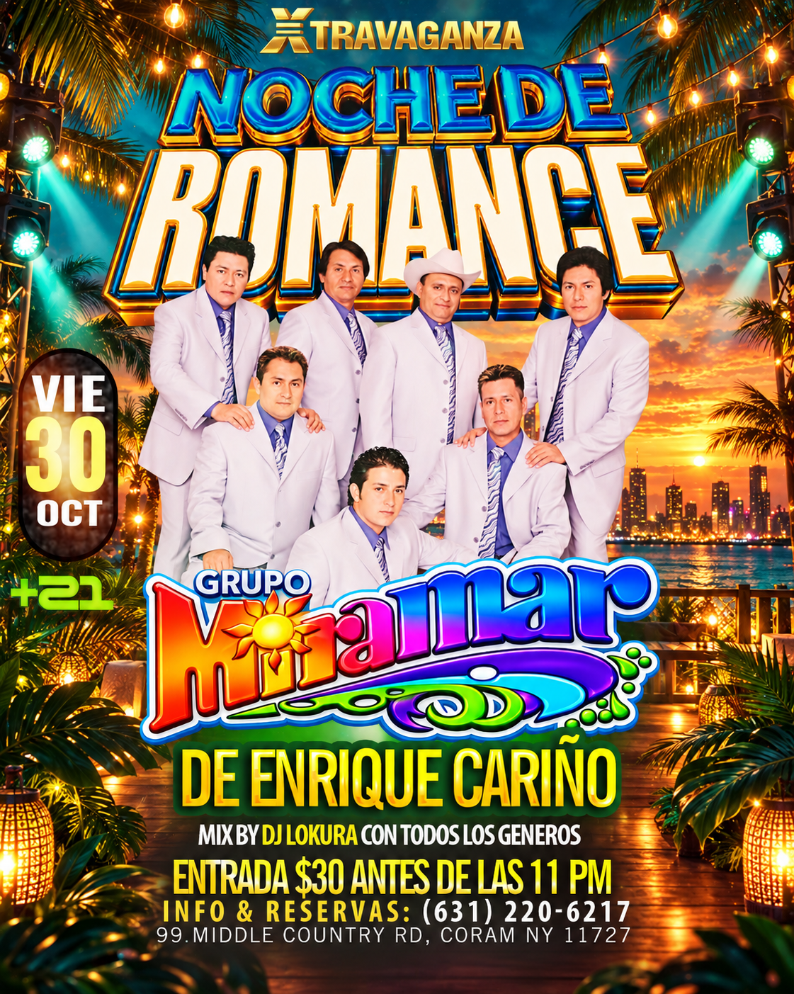 Buy tickets for Grupo Miramar / VIernes 30 Octubre el Original de Enrique Cariño Grupo Miramar / VIernes 30 Octubre el Original de Enrique Cariño