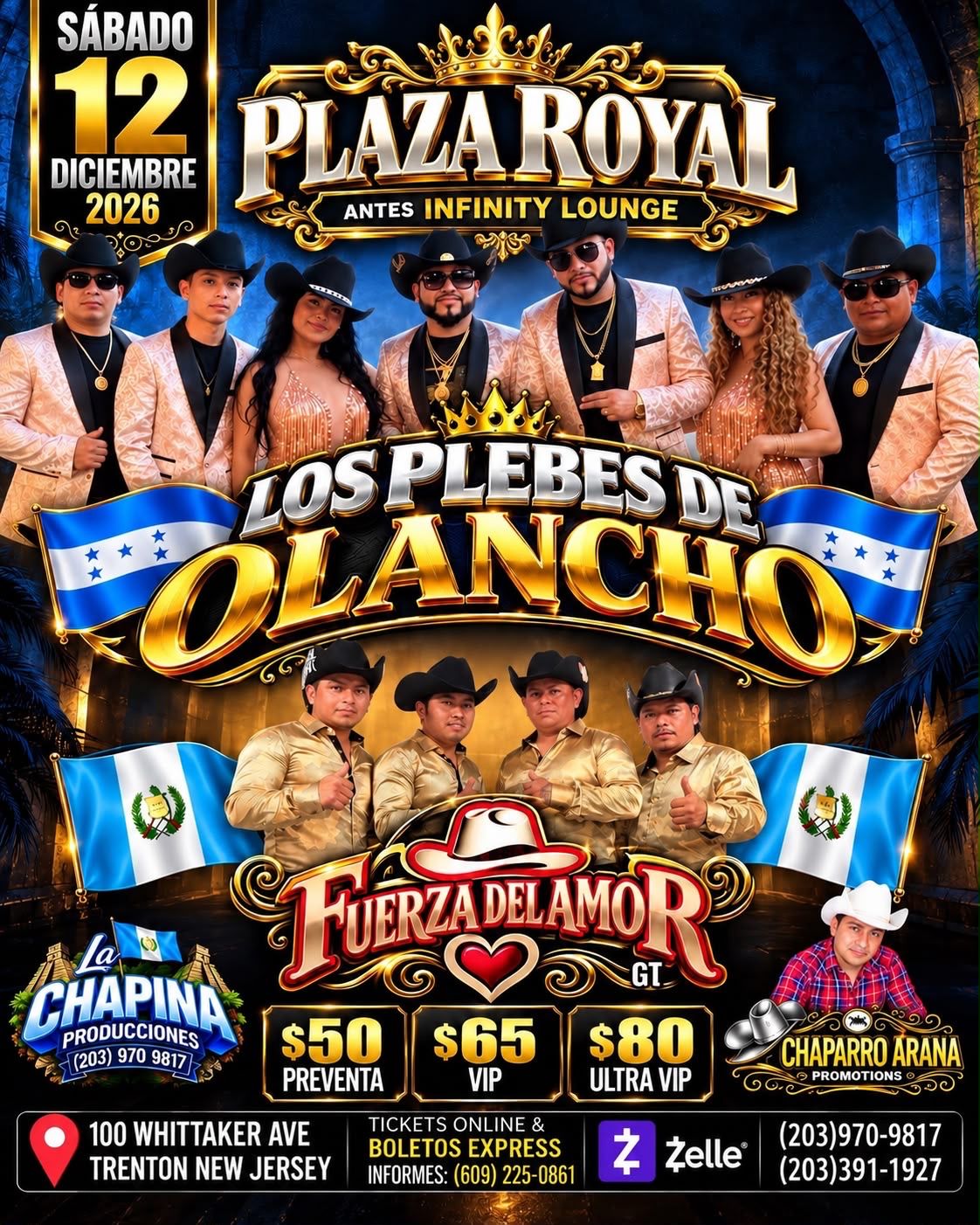 Buy tickets for LOS PLEBES DE OLANCHO | FUERZA DEL AMOR LOS PLEBES DE OLANCHO | FUERZA DEL AMOR