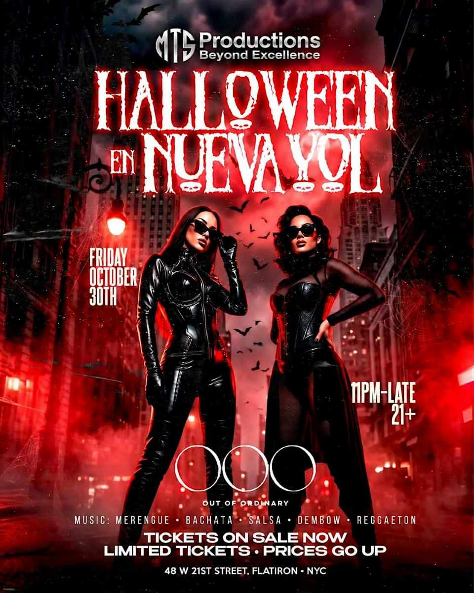 Halloween en Nueva York at Out of Ordinary NYC | Halloween Friday Night